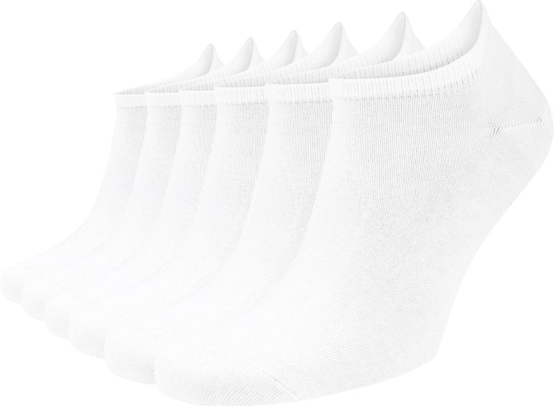 Tommy Hilfiger Sneaker Socken 6-Pack Weiß - Größe 43-46