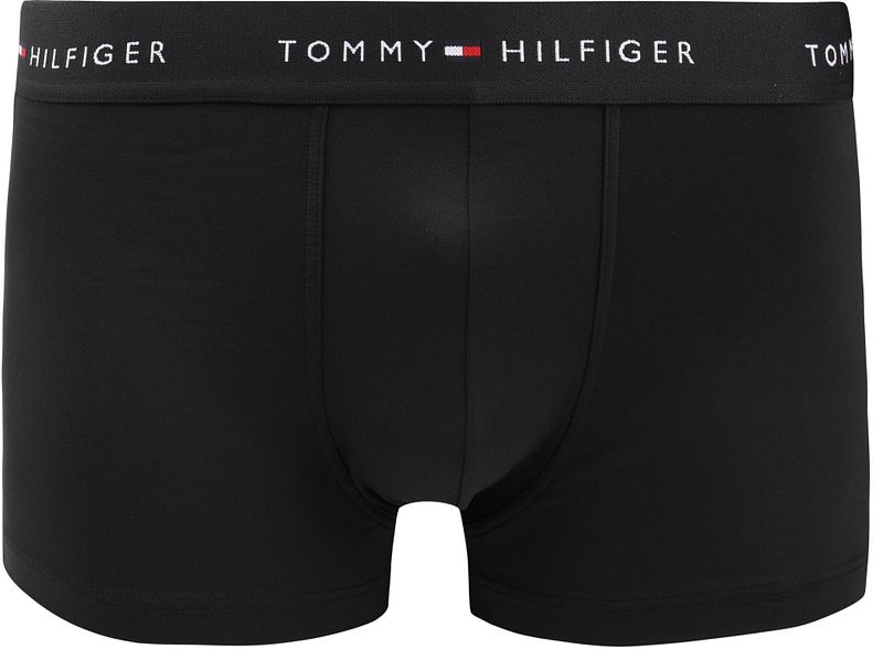 Tommy Hilfiger Boxer Trunk Microfiber 3-Pack Schwarz - Größe XL günstig online kaufen