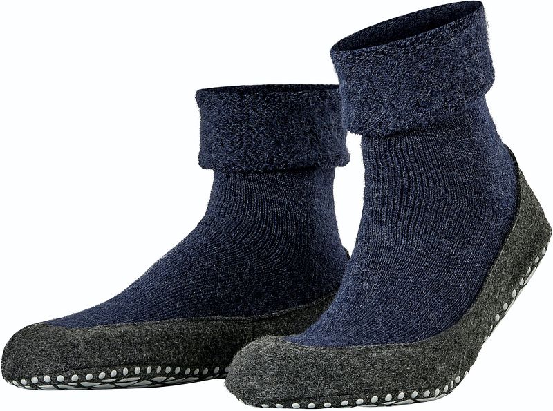 Falke Cosyshoe Hausschuhe Dunkelblau - Größe 43-44 günstig online kaufen