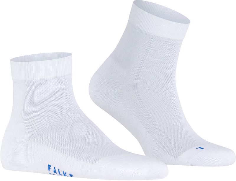 Falke Cool Kick Socke weiß Blau - Größe 46-48 günstig online kaufen