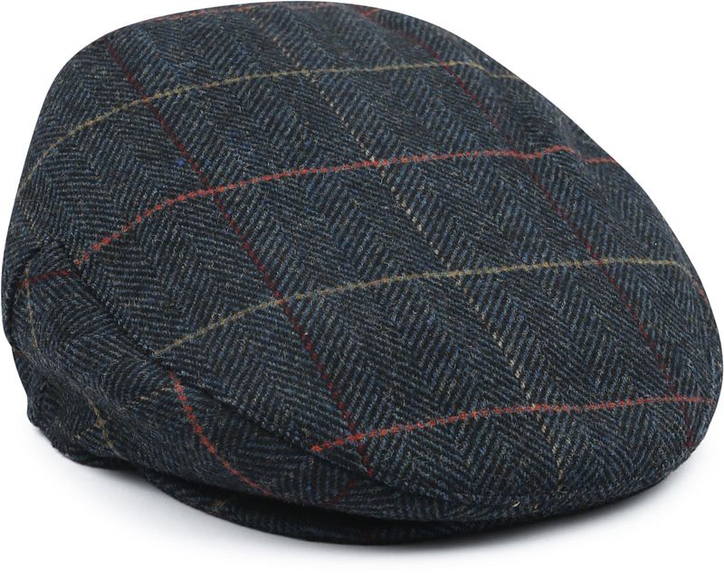 Barbour Wilkin Flat Cap Herringbone Grün - Größe M günstig online kaufen