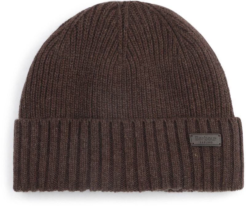 Barbour Beanie Carlton Wolle Braun - günstig online kaufen