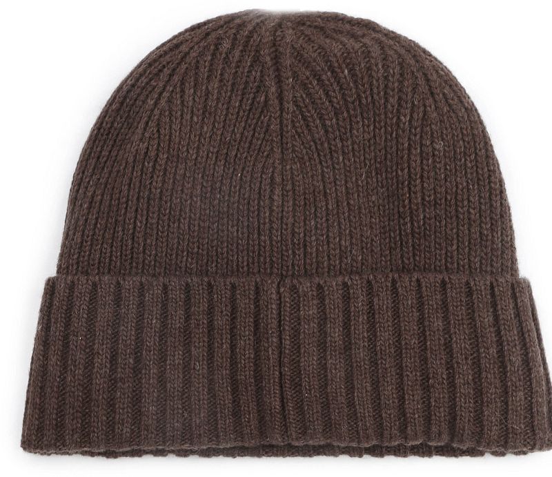 Barbour Beanie Carlton Wolle Braun - günstig online kaufen