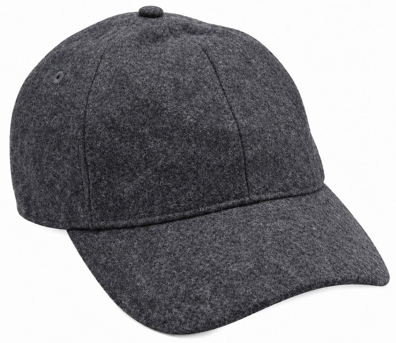 Suitable Cap Wool Blend Antraciet -