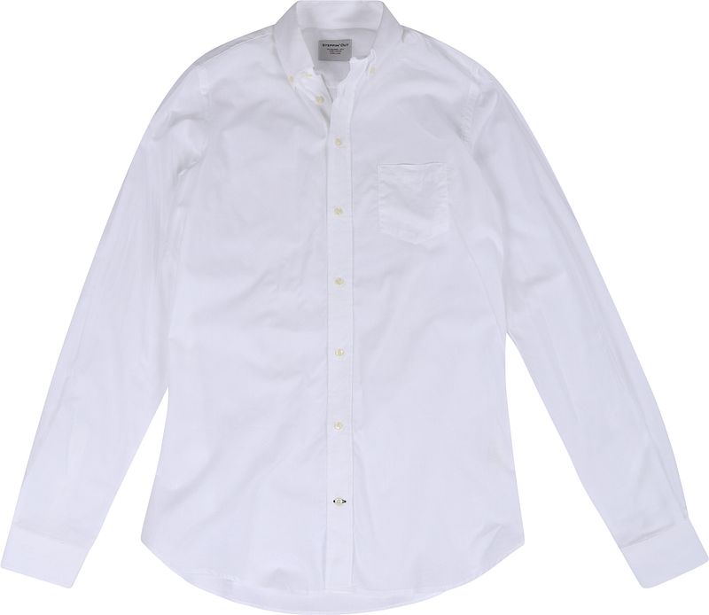 Steppin' Out Extra Long Sleeves Fine Oxford Overhemd - Größe M