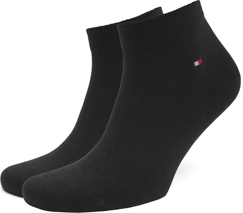 Tommy Hilfiger Sneakersocken Black 2-Pack - Größe 47-49