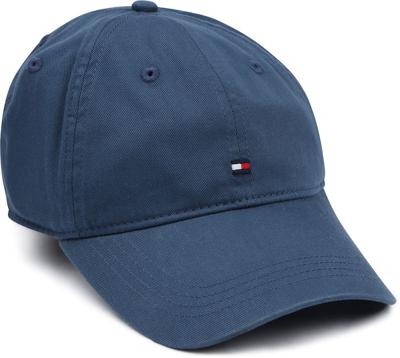 Tommy Hilfiger Blau Baseball-Cap Mit Flaggenstickerei - Bild 4