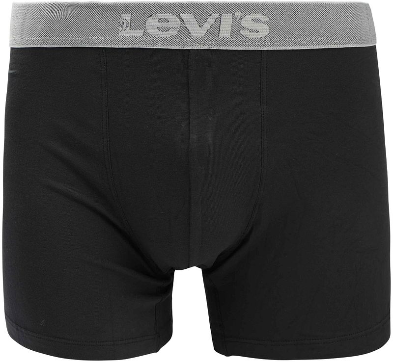 Levi's Brief Boxershorts 2-Pack Schwarz  - Größe M günstig online kaufen