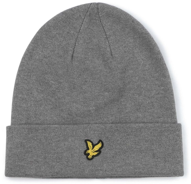 Lyle & Scott Beanie Wool Blend Grau - günstig online kaufen