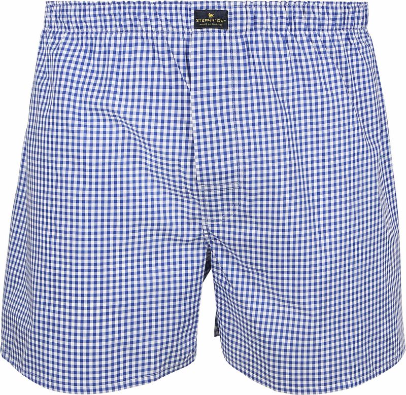 Steppin' Out Boxershort Vichy Royal - Größe S günstig online kaufen
