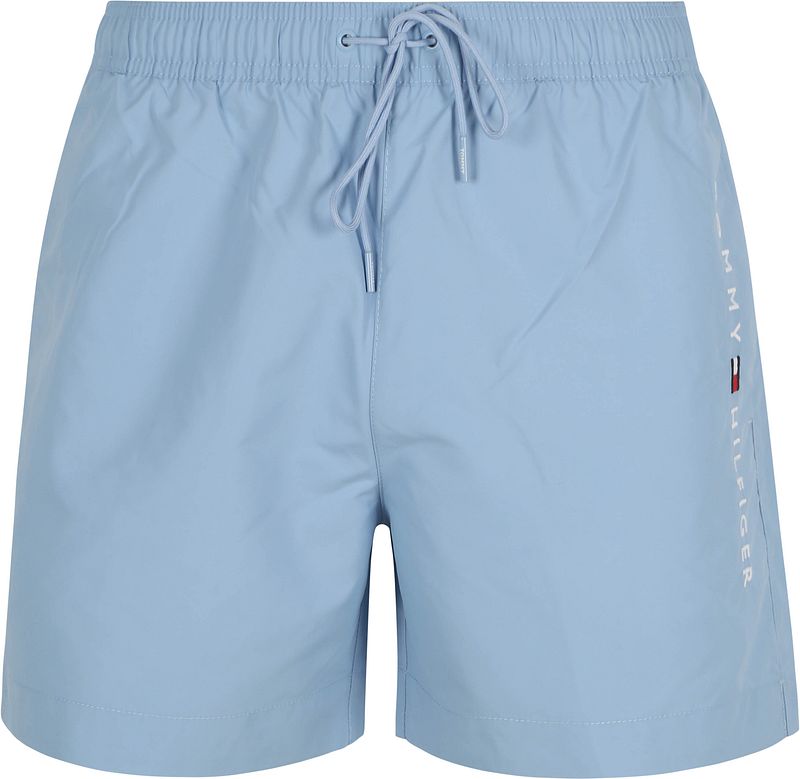 Tommy Hilfiger Badeshorts Logo Hellblau - Größe XL günstig online kaufen