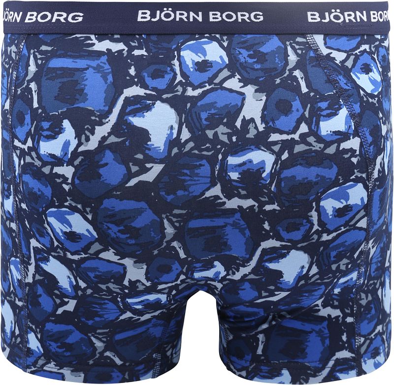 Bjorn Borg Boxers Cotton Stretch 5-Pack Blau - Größe L günstig online kaufen