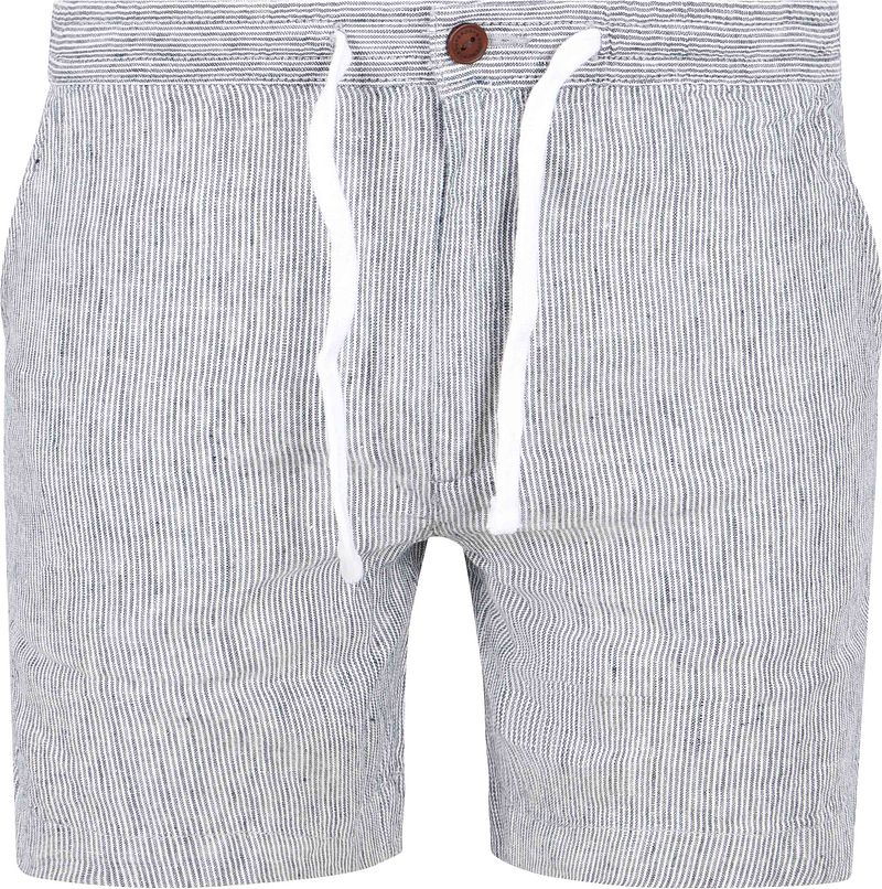 Superdry Short Linen Merchant Blue Stripes