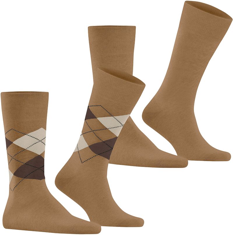 Burlington Everyday Mix 2-Pack Beige 5152 - Größe 40-46 günstig online kaufen
