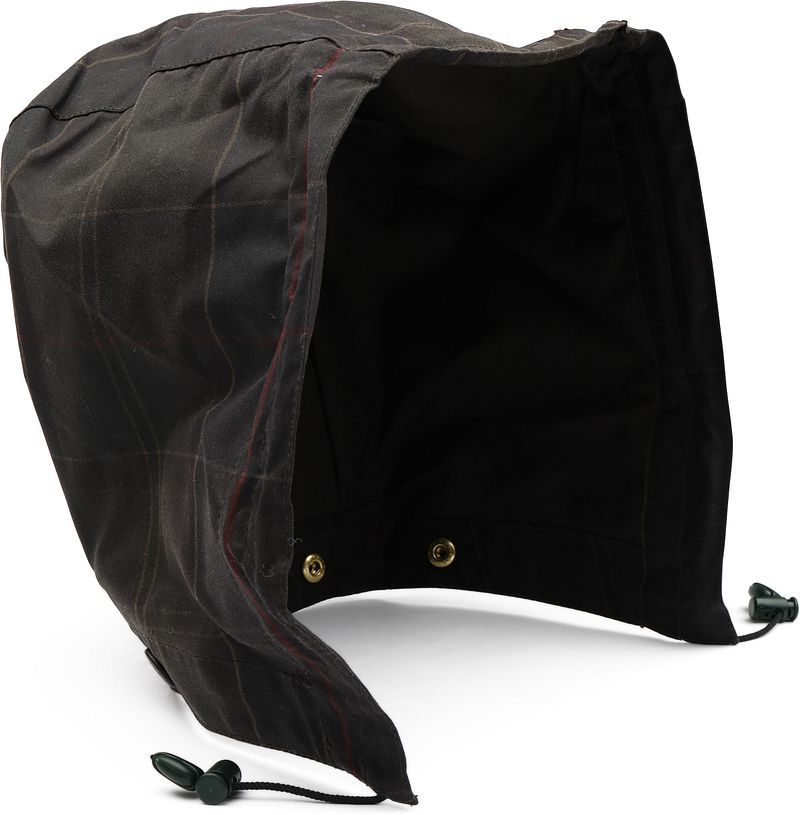 Barbour Icons Hood Waxed Tartan Classic Tartan -