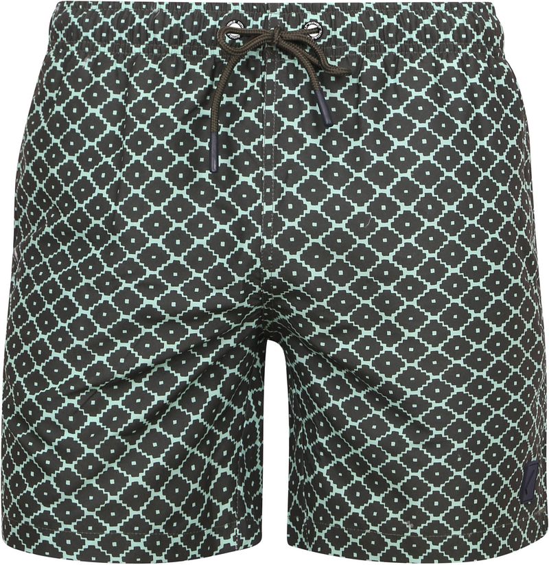 Suitable Badeshorts Mine Craft Armeegrün - Größe S
