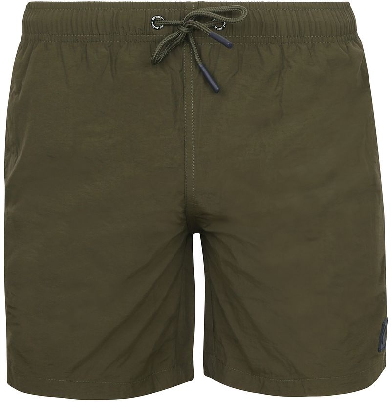 Suitable Badeshorts Plain Armeegrün - Größe M
