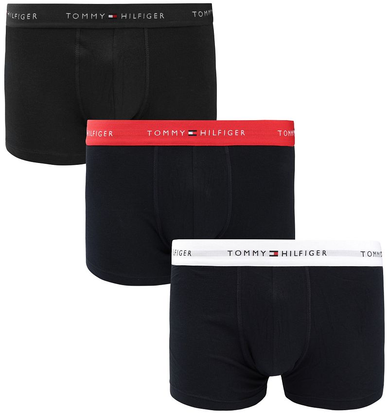 Tommy Hilfiger Boxer Trunk 3-Pack Multicolour - Größe XXL günstig online kaufen
