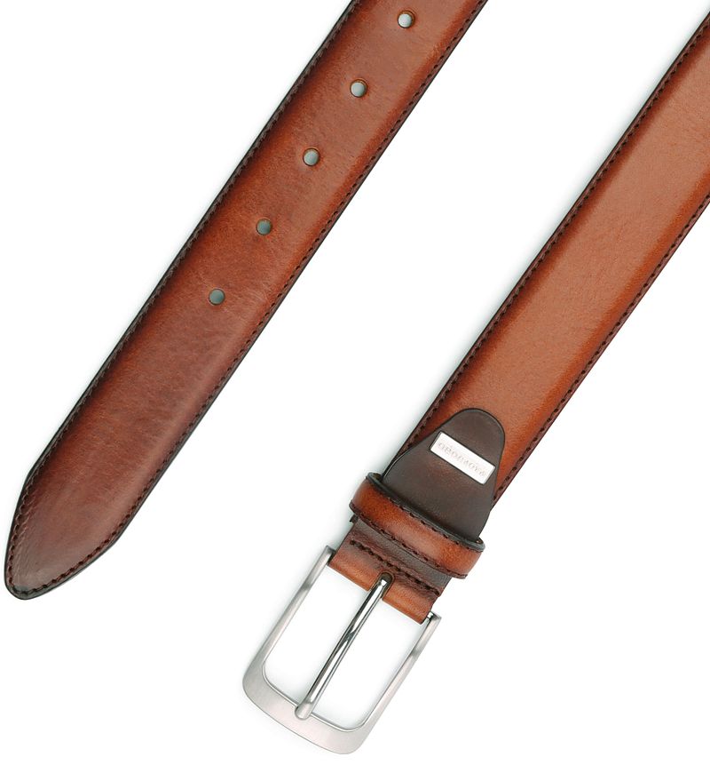 Profuomo Ledergürtel Polish Cognac - Größe 90 günstig online kaufen