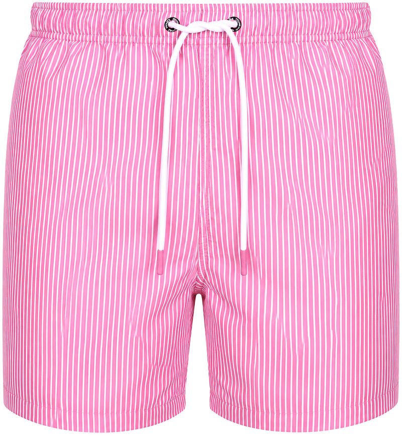 Suitable Zwembroek Pin Stripe Fuchsia
