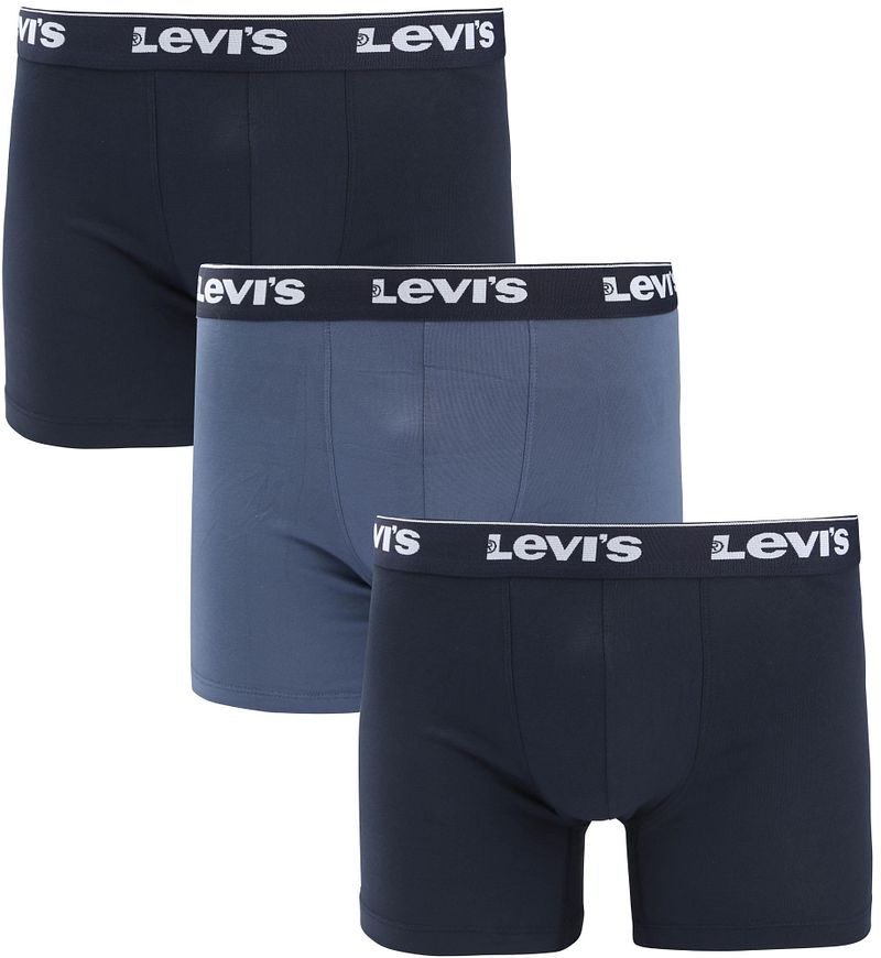 Levi's Boxershorts 3er-Pack Uni Navy Combo - Größe M günstig online kaufen