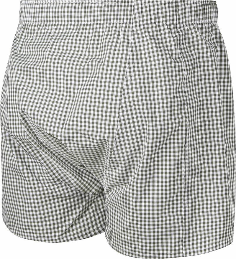 Steppin' Out Boxer Vichy Grün - Größe M günstig online kaufen