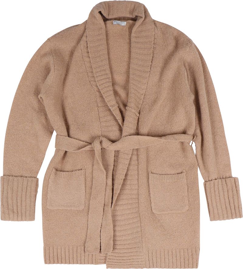 Steppin' Out Cardigan Damen Beige - Größe XS