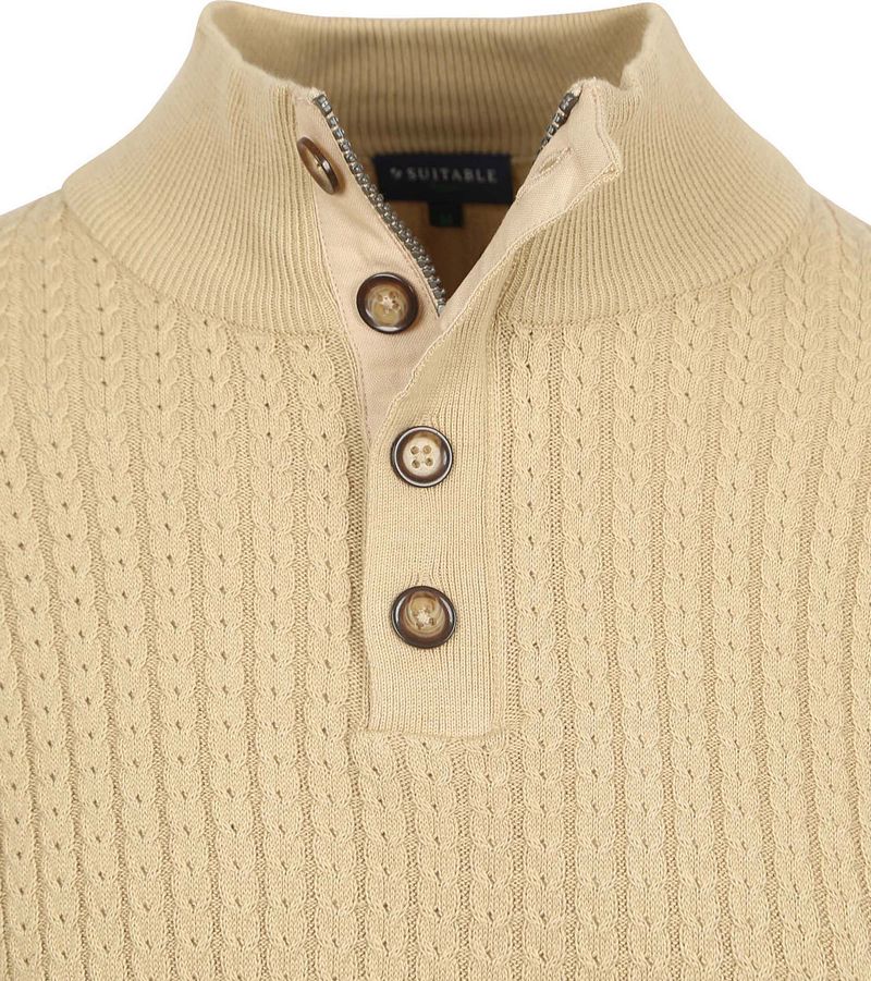 Suitable Pullover Camock Beige - Größe XL günstig online kaufen