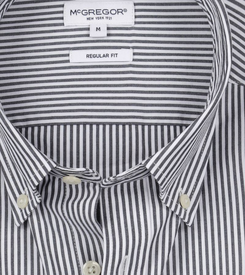 McGregor Hemd Poplin Streifen Navy - Größe 3XL günstig online kaufen