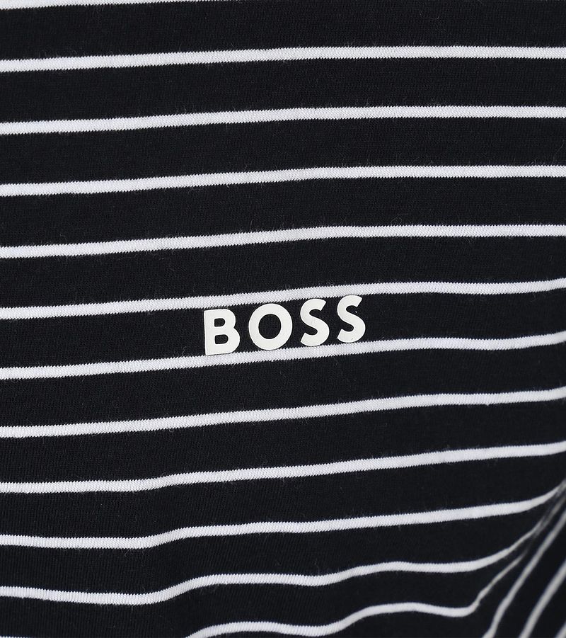 BOSS T-shirt Stripe Navy - Größe XXL günstig online kaufen