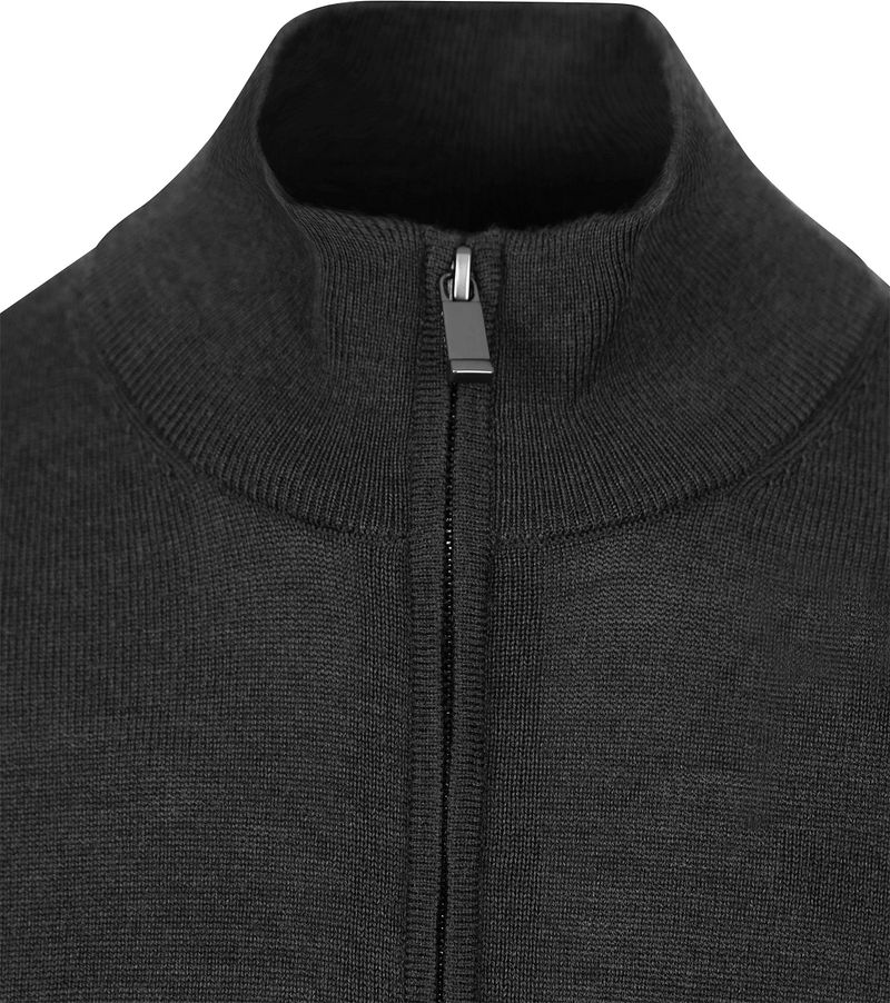 Suitable Merino Half Zip Pullover Anthrazit - Größe L günstig online kaufen