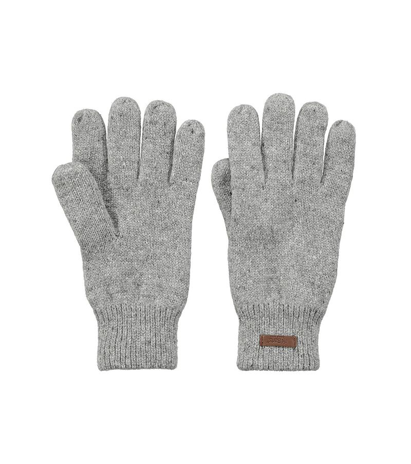 Barts Handschuhe Haakon Grau - Größe M