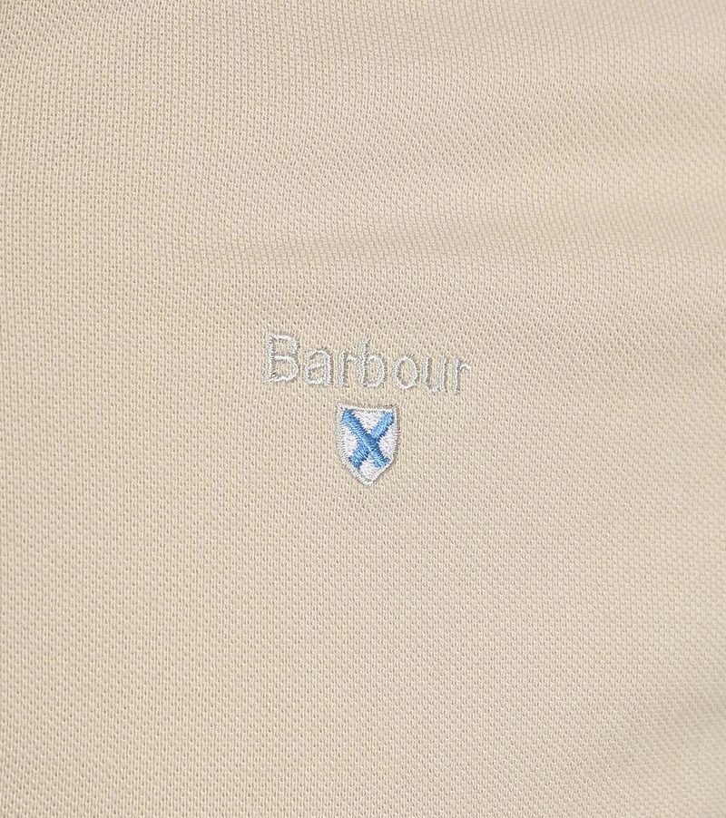 Barbour Pique Poloshirt Beige - Größe XL günstig online kaufen