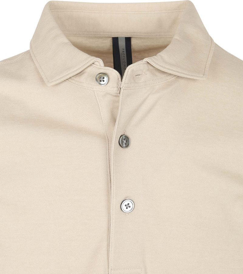 Profuomo Poloshirt Luxury Knitted Beige - Größe XL günstig online kaufen