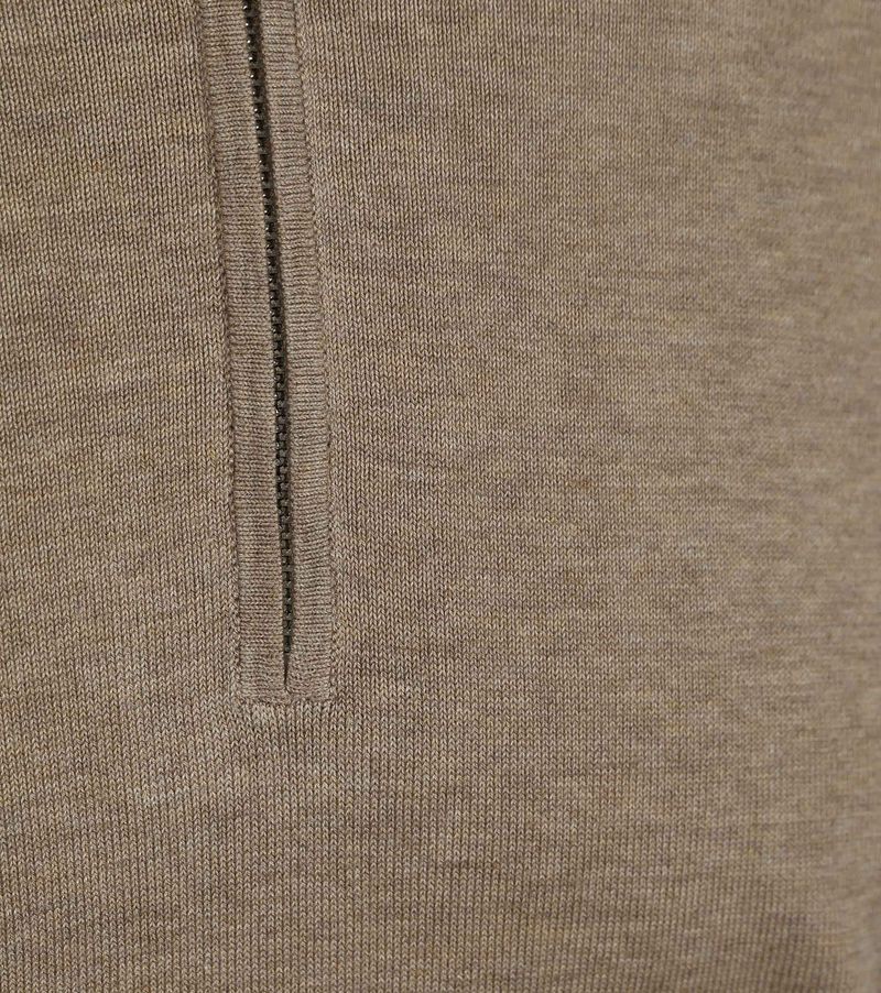 Profuomo Half Zip Pullover Luxury Beige - Größe XXL günstig online kaufen