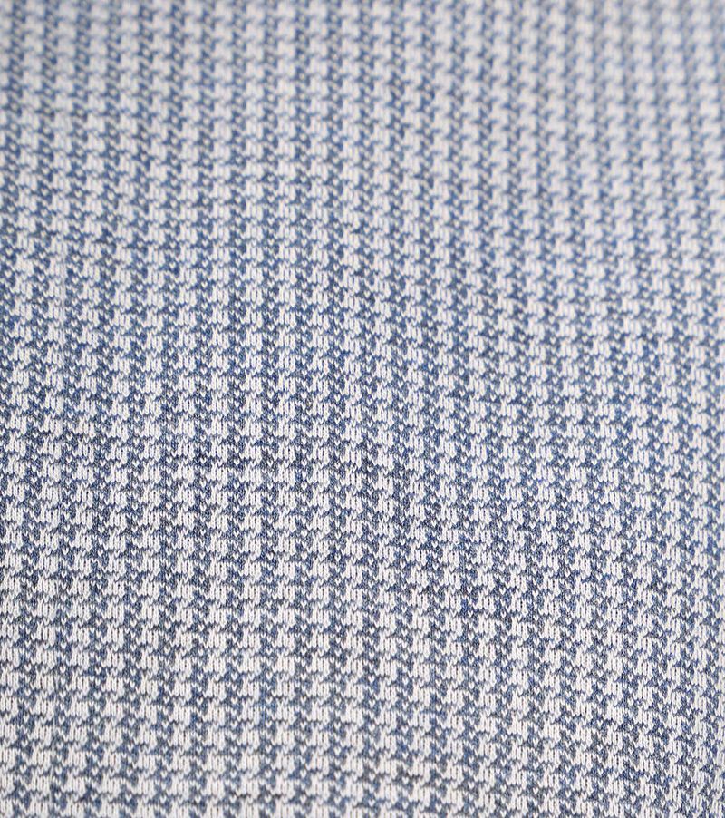 OLYMP Hemd Level 5 24/Seven Pied de Poule Blau - Größe 40 günstig online kaufen