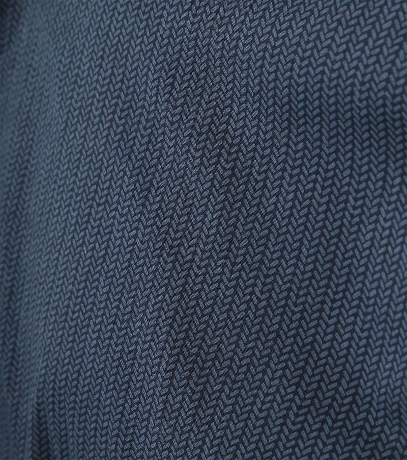 Marc O'Polo Hemd Druck Navy - Größe M günstig online kaufen