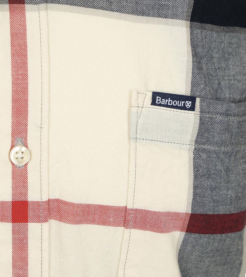Barbour Shirt Doughill Bleache Pine Tartan - Größe XL günstig online kaufen