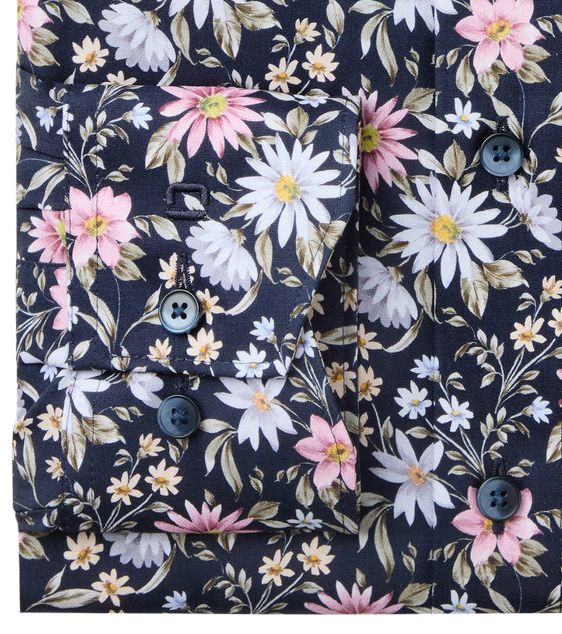 Olymp Luxor Bunter Blumendruck  - Größe 44 günstig online kaufen