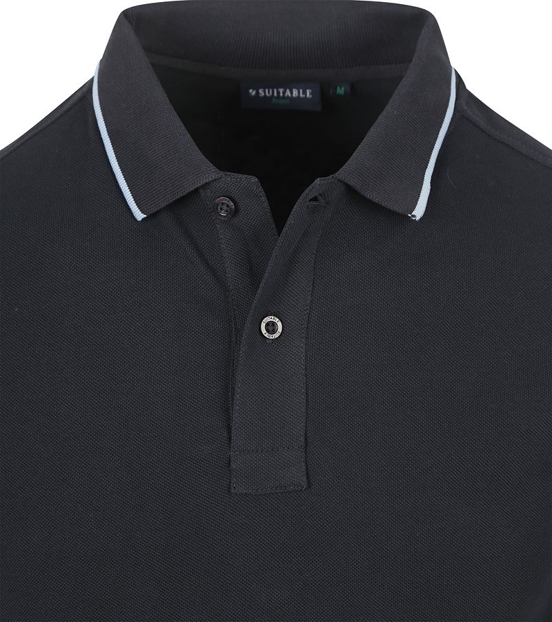 Suitable Respect Poloshirt Tip Ferry Navy   - Größe XL günstig online kaufen