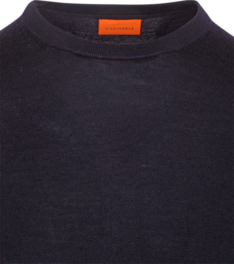 Suitable Merino Pullover Navy - Größe XXL günstig online kaufen