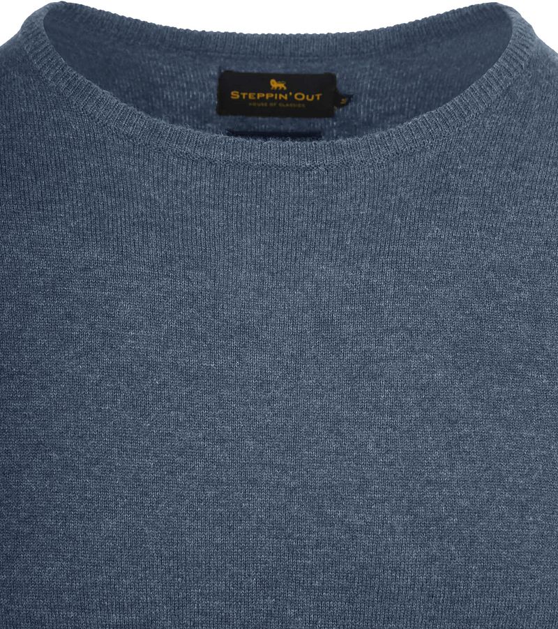 Steppin' Out Pullover Merinowolle Kobaltblau - Größe L günstig online kaufen