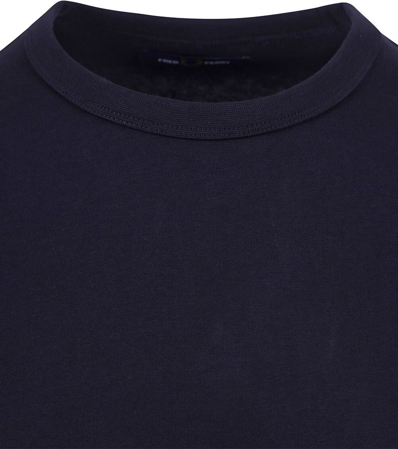 Fred Perry Ringer T-Shirt Dunkelblau - Größe 3XL günstig online kaufen
