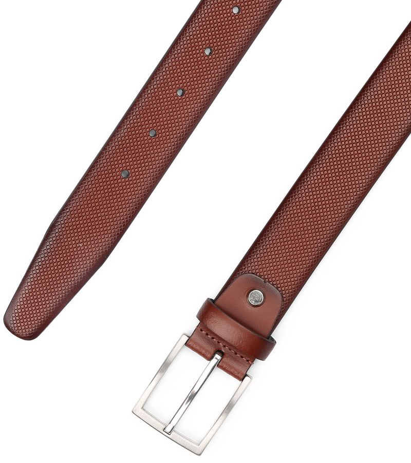 Suitable Ledergürtel Struktur Leder Cognac - Größe 105 günstig online kaufen