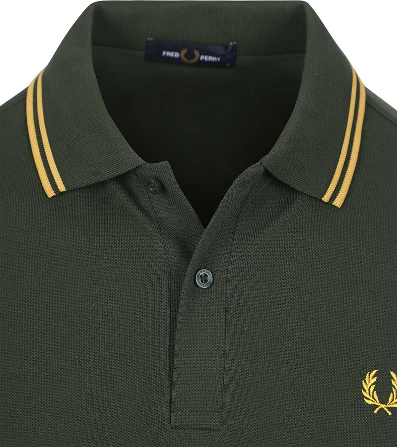 Fred Perry Polo M3600 Dunkelgrün Y22 - Größe XXL günstig online kaufen