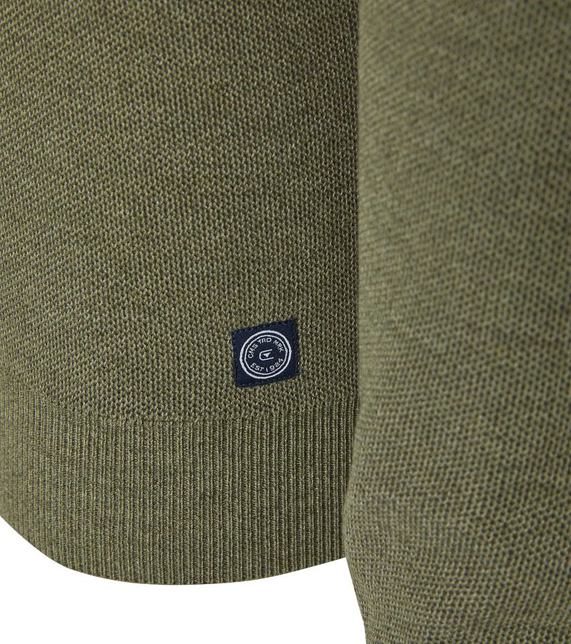 Casa Moda Halfzip Pullover Grün - Größe L günstig online kaufen