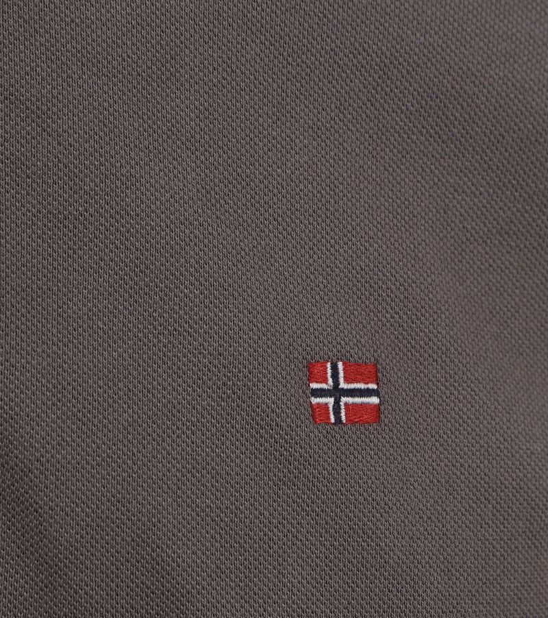 Napapijri Eolanos Poloshirt Grau - Größe L günstig online kaufen