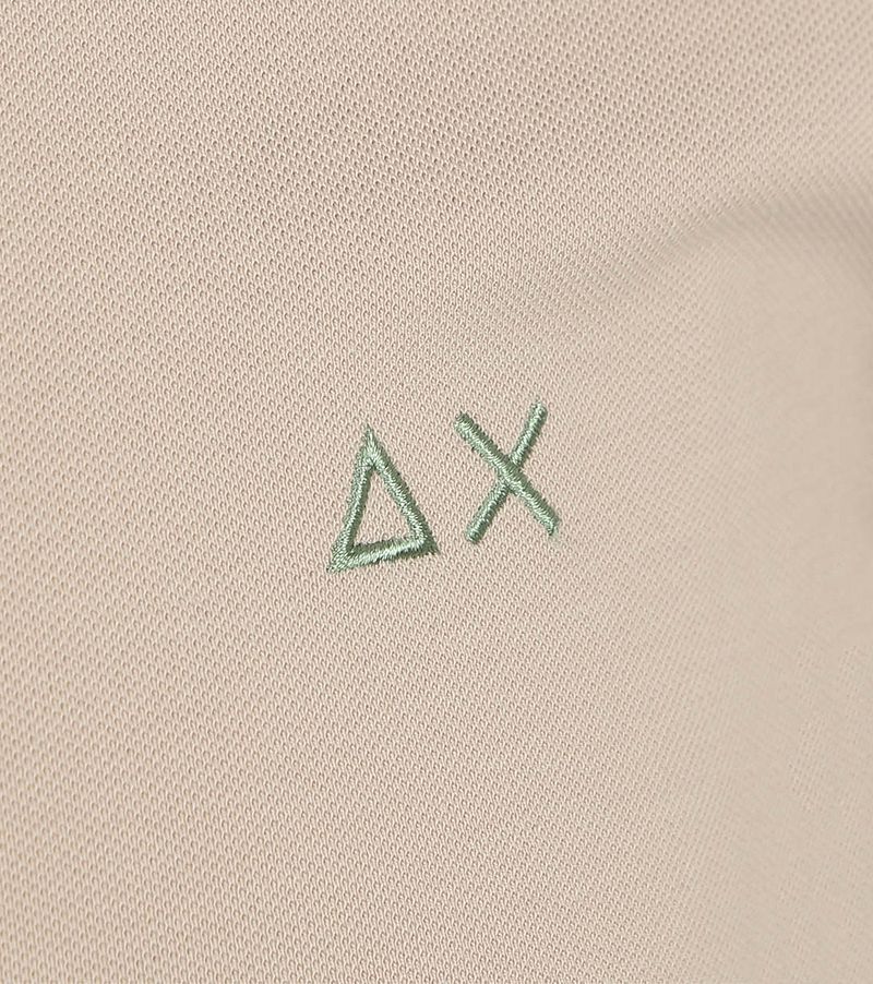 Sun68 Poloshirt Small Stripe Collar Greige - Größe XXL günstig online kaufen