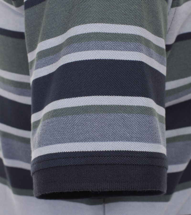 Casa Moda Poloshirt Grün Gestreift - Größe M günstig online kaufen
