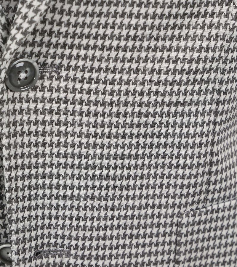 Blaue Industrie Colbert Druck Grijs - Größe 48 günstig online kaufen